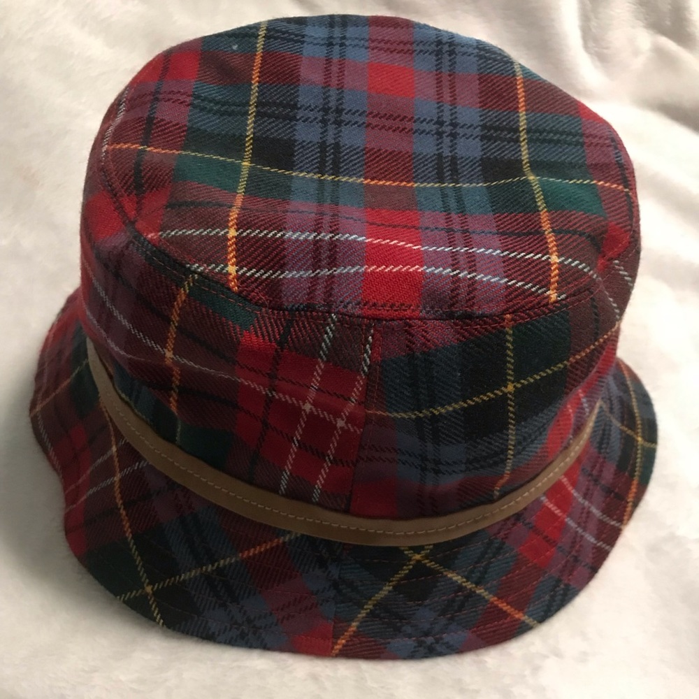 Coach Plaid Bucket Hat